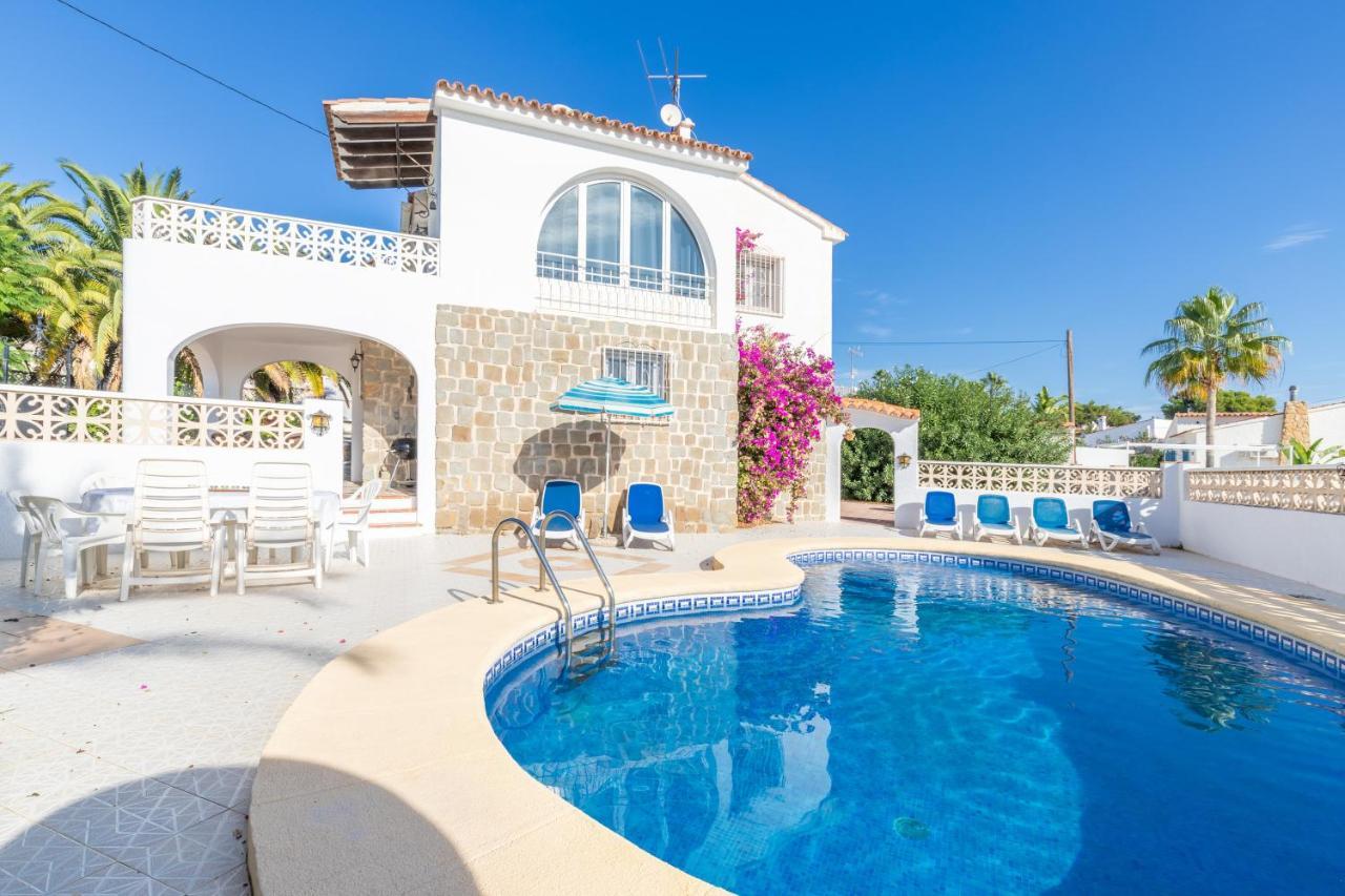Villa W Pool Seaview In Cometa Calpe Exteriér fotografie